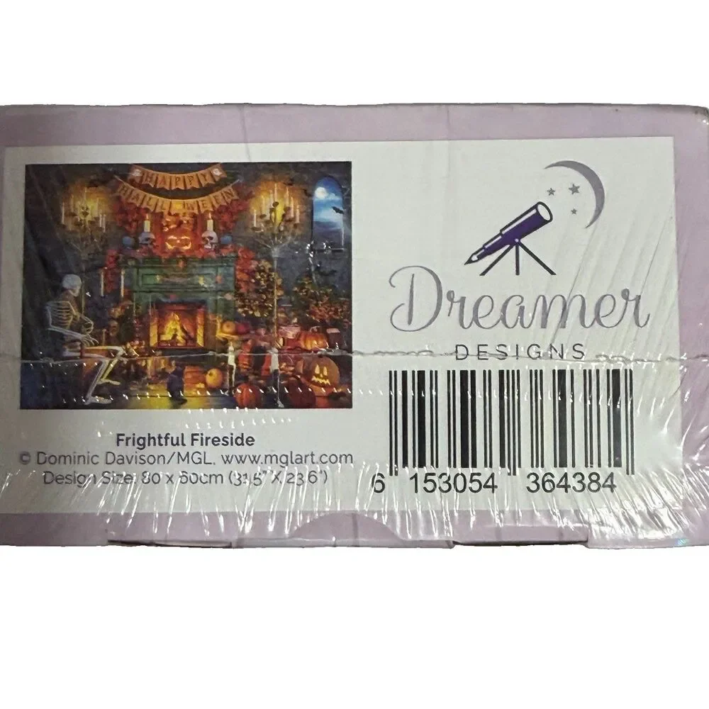 Dreamer Designs Diamond Art Painting Kit Frightful Fireside By Dominic Davidson